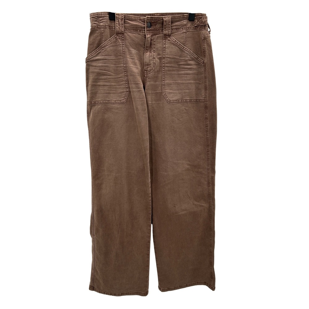 American Eagle Stovepipe Jeans Pants Women Brown Cotton Stretch Size 4